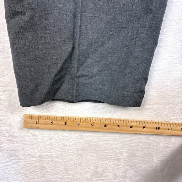 VTG Levis Travelers Dress Slacks Mens 36x30 Gray Wool Blend Preppy Pleated 90s - Picture 5 of 12